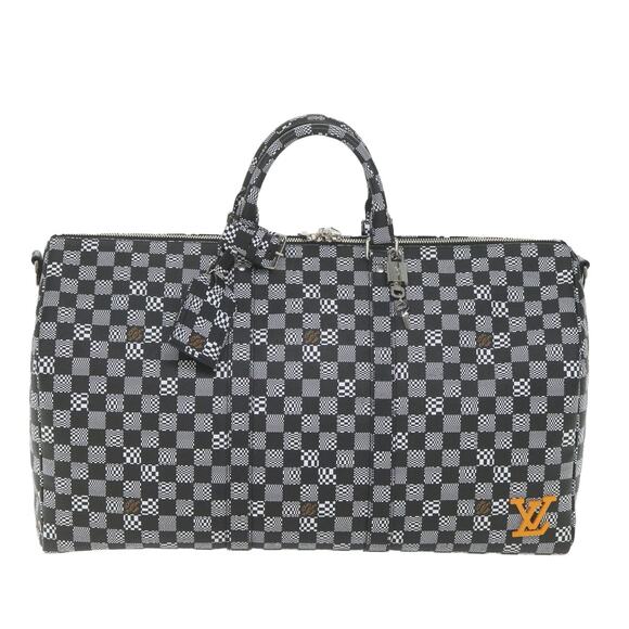 LOUIS VUITTON Damier Distorted Keepall Bandouliere 50 Boston N50028 - Picture 13 of 16